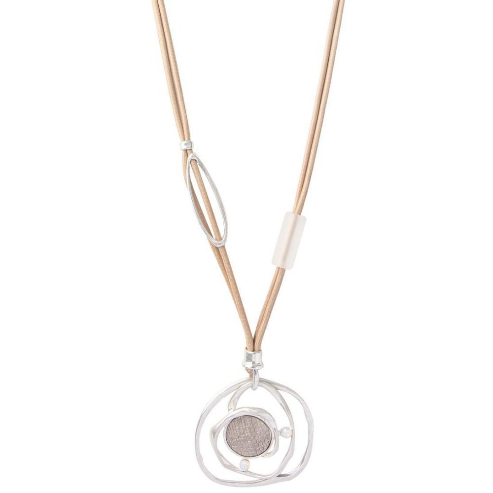 Disc Pendant Necklace